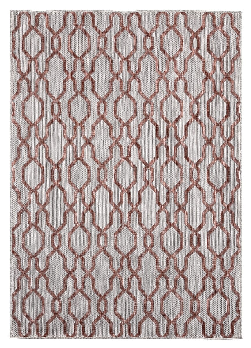 United Weavers Augusta Belle Mare Terracotta (3900-10429) Geometric Area Rug