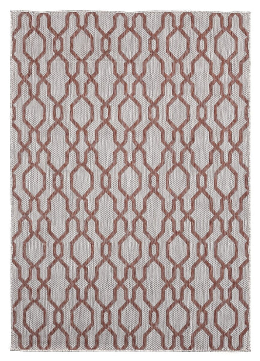 United Weavers Augusta Belle Mare Terracotta (3900-10429) Geometric Area Rug