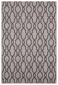 United Weavers Augusta Belle Mare Brown (3900-10450) Geometric Area Rug