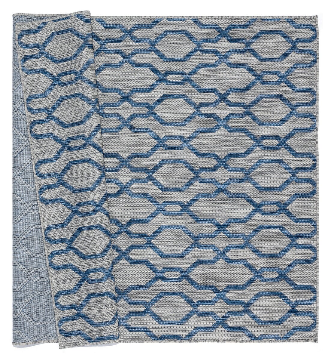 United Weavers Augusta Belle Mare Blue (3900-10460) Geometric Area Rug