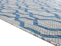 United Weavers Augusta Belle Mare Blue (3900-10460) Geometric Area Rug