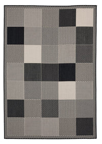 United Weavers Augusta Grand Anse Black (3900-10770) Geometric Area Rug