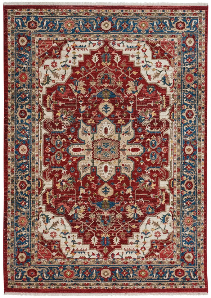 Capel Capello Tre 3943 Red Area Rug