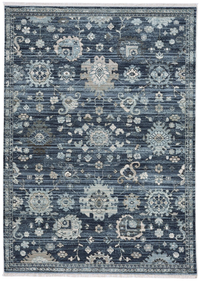 Capel Capello Quattro 3944 Blue Area Rug