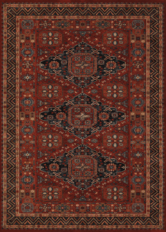 Couristan Old World Classic Kashkai 4308/0300 Burgundy Area Rug