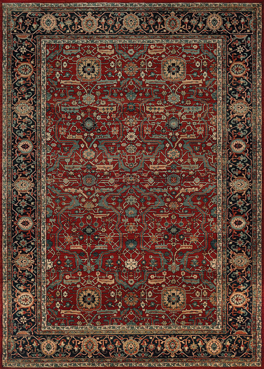 Couristan Old World Classic Joshagan 4348/0400 Rust/Navy Area Rug