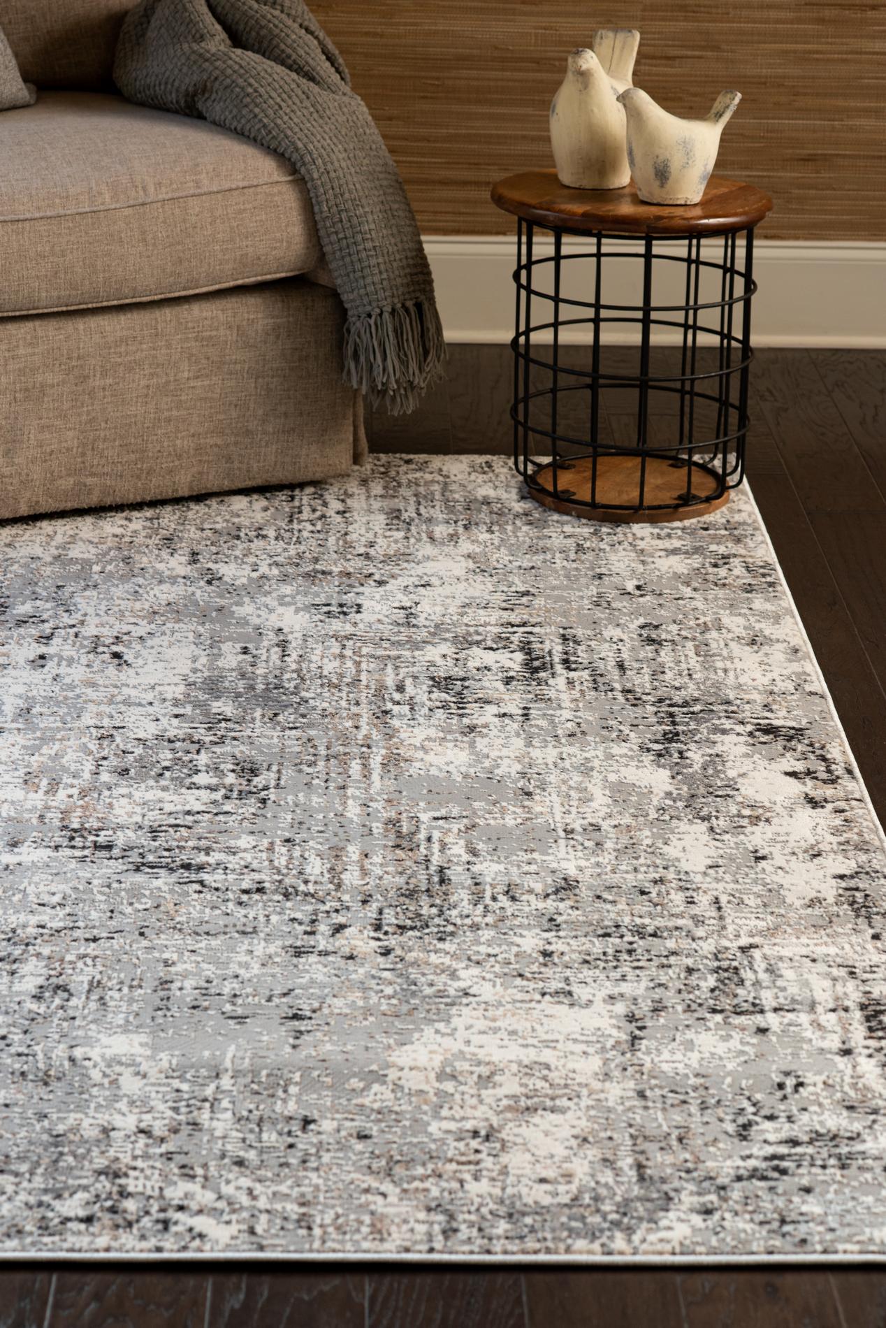 United Weavers Eternity Mizar Charcoal (4535-10277) Rugs.