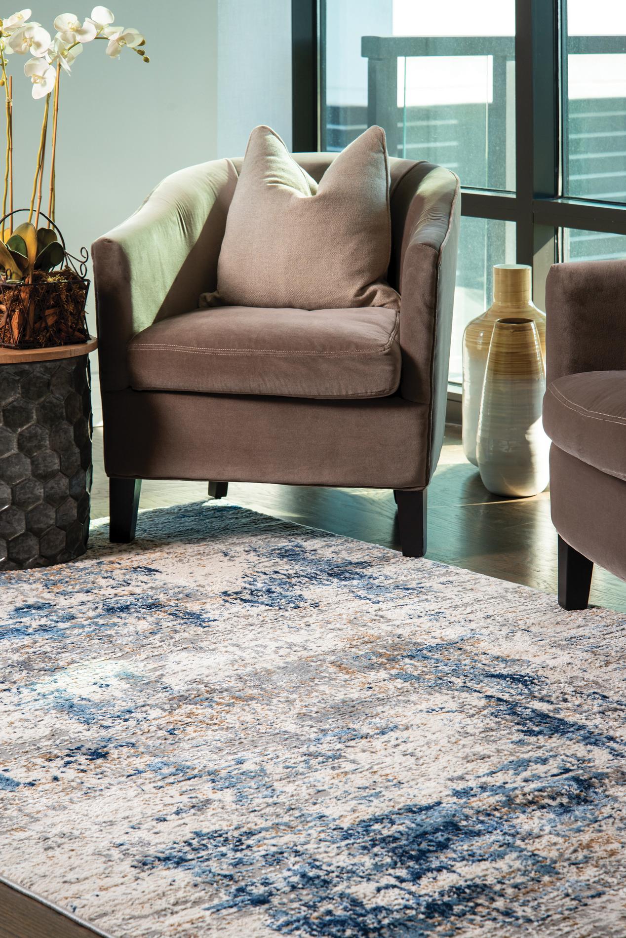 United Weavers Eternity Elixir Blue (4535-10360) Rugs.