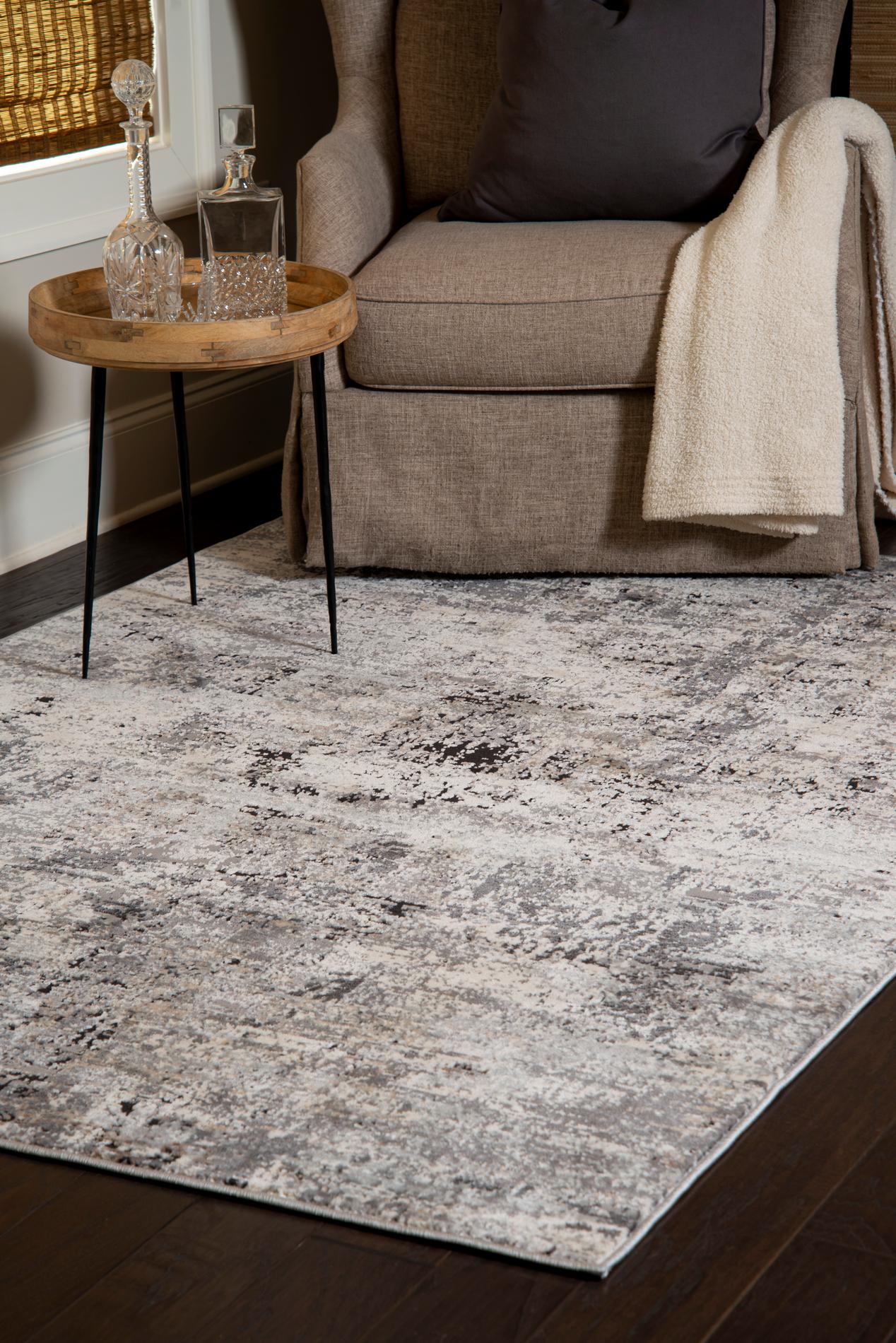 United Weavers Eternity Elixir Charcoal (4535-10377) Rugs.