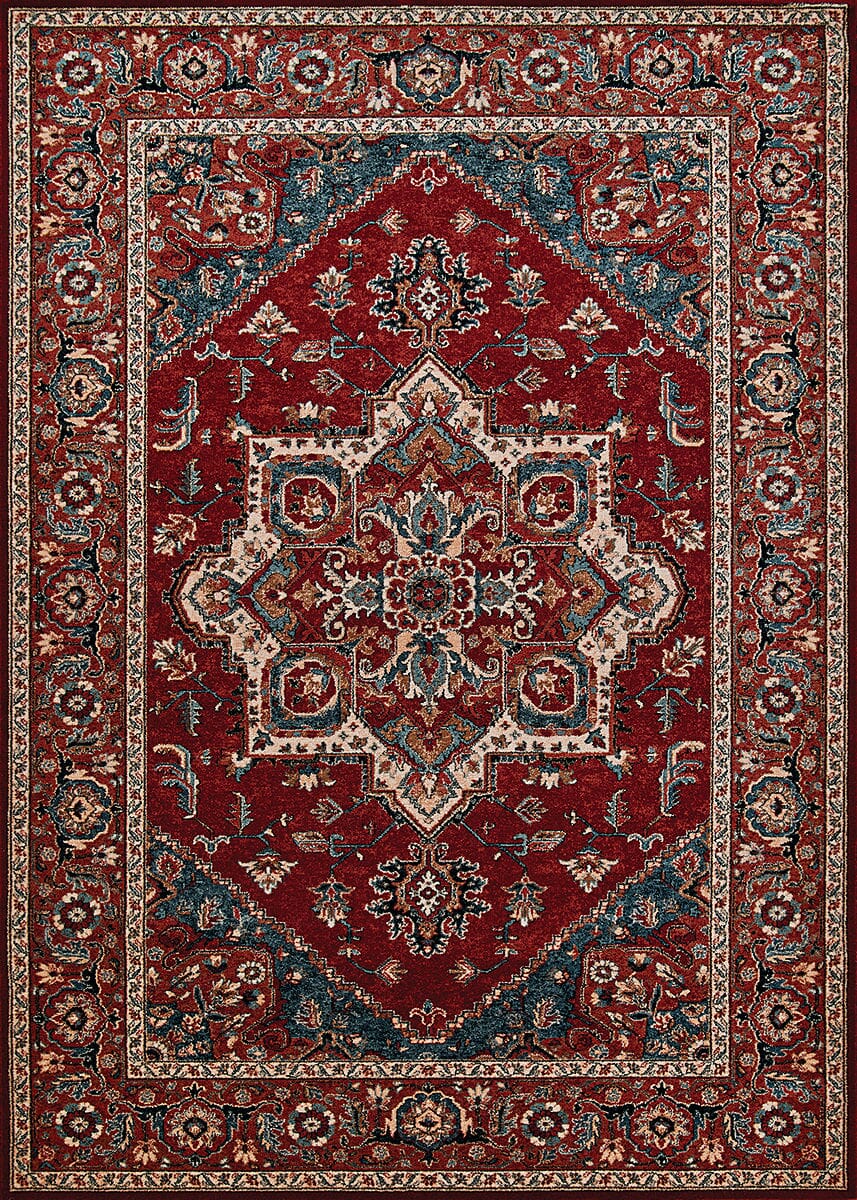 Couristan Old World Classic Antique Mash 4553/5430 Antique Red Area Rug