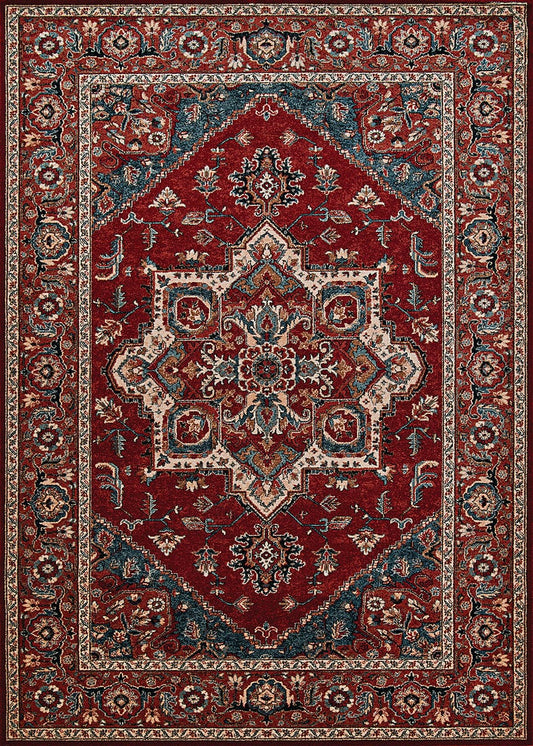 Couristan Old World Classic Antique Mash 4553/5430 Antique Red Area Rug