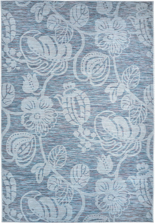 Capel Fiery 4653 Azure Multi Area Rug