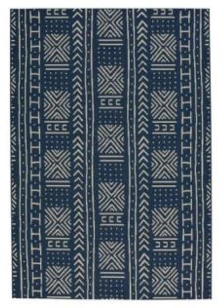 Capel Elsinore-Mali Cloth 4722 Midnight Blue Area Rug