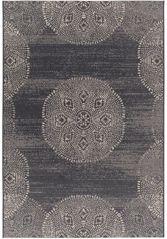 Capel Elsinore-Mandala 4732 Grey Area Rug