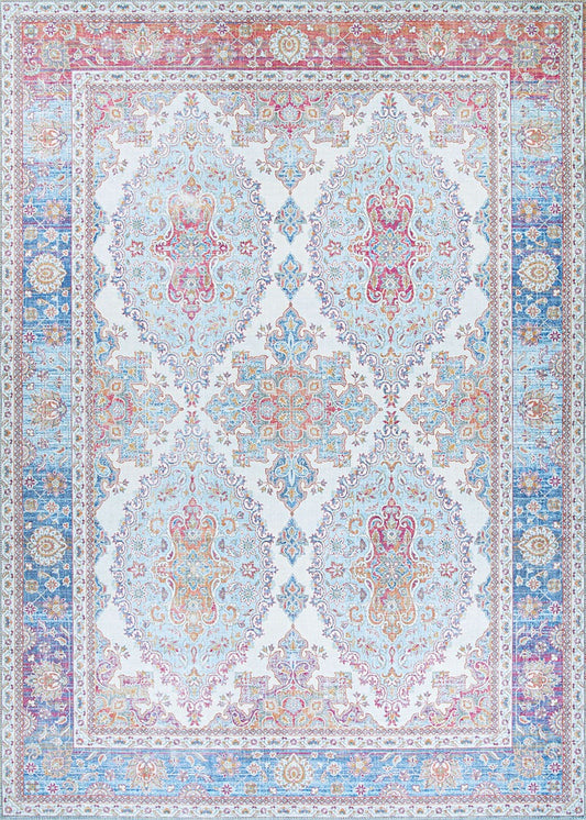 Couristan Pasha Persepolis 5082/0082 Twilight Area Rug