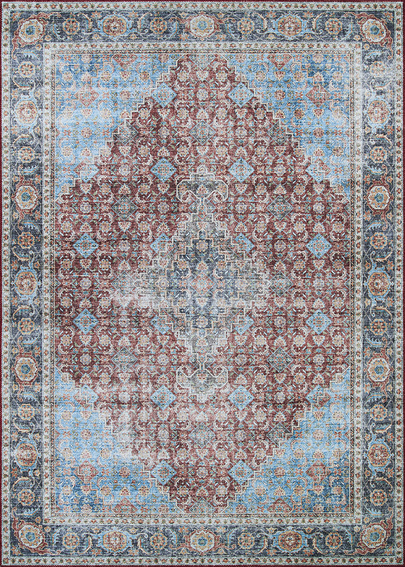 Couristan Pasha Nahavand 5084/6509 Cabernet Area Rug