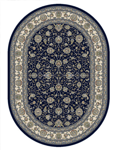 Dynamic Rugs Ancient Garden 57120 Blue / Ivory Rugs