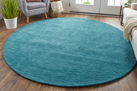 Feizy Luna 8049F Teal/Teal Area Rug