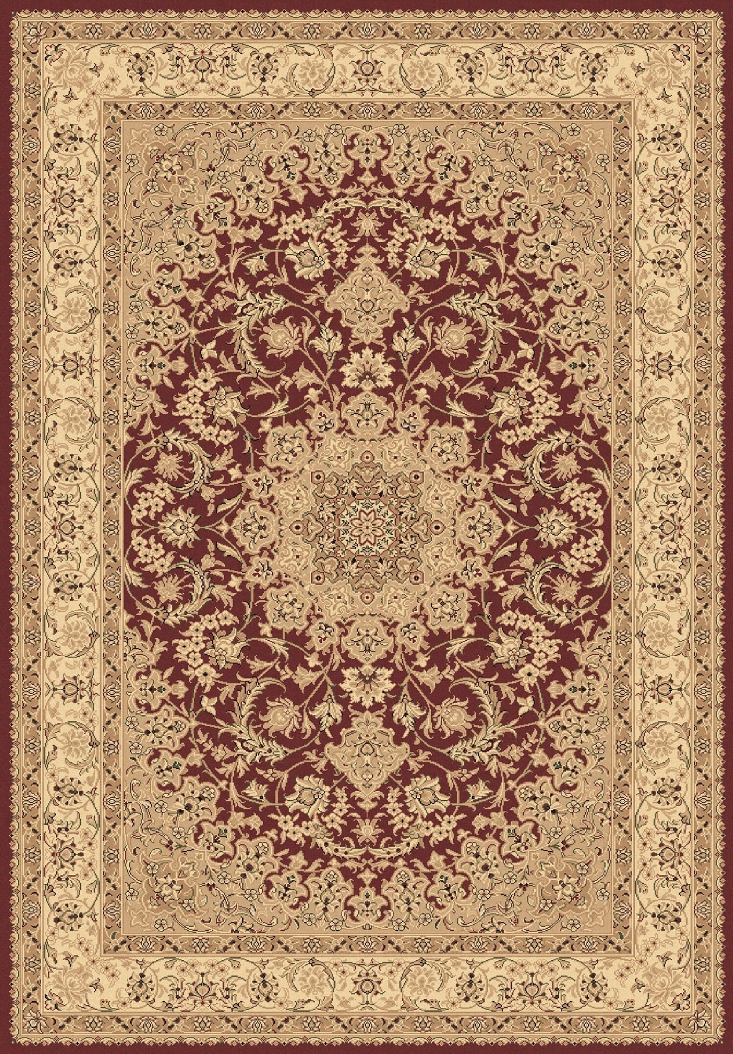 Dynamic Legacy 58000 Red Area Rug
