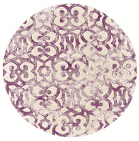 Feizy Lorrain 8564F Purple/Ivory Area Rug