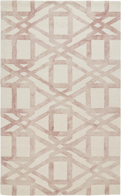 Feizy Lorrain 8571F Pink/Ivory Area Rug