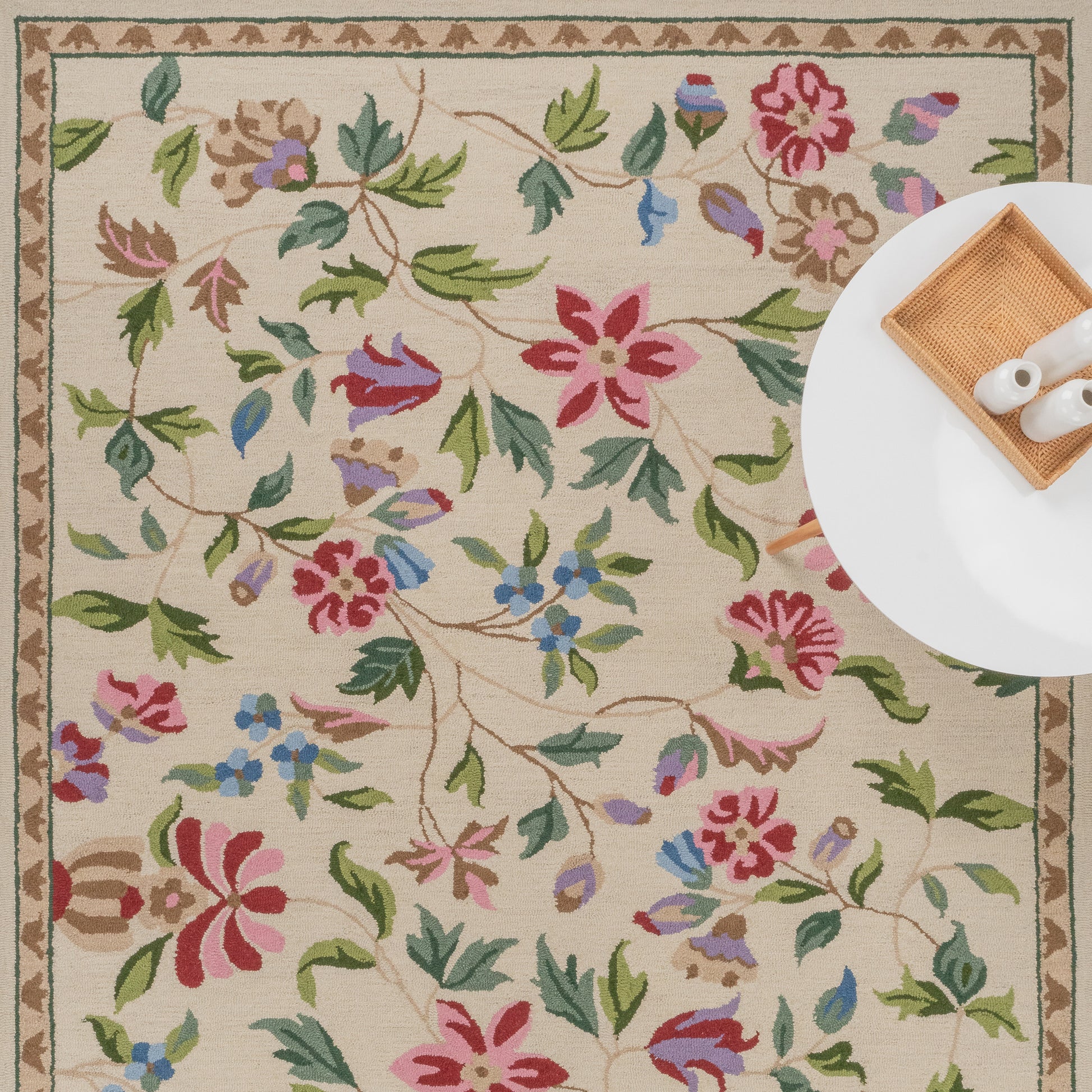 Capel Vienne 6100 Peony Area Rug