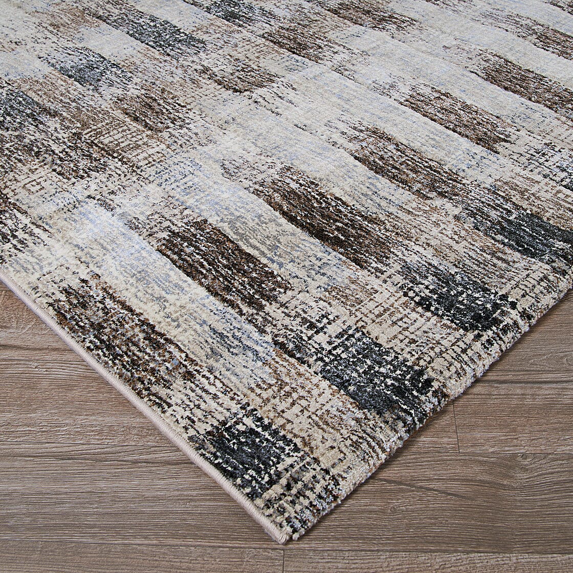 Couristan Easton Skyscraper 6347/4343 Bone / Naturals Striped Area Rug