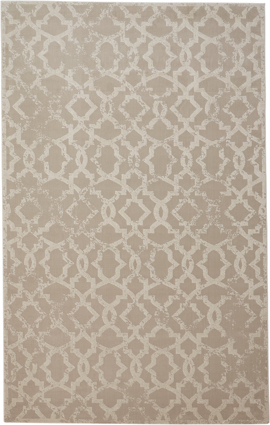 Feizy Akhari 3675F Ivory/Gold Area Rug