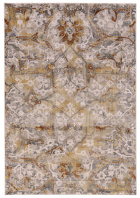 Feizy Cannes 3685F Gray/Gold Area Rug