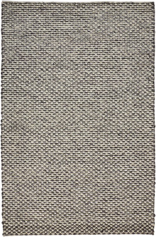 Feizy Berkeley 0812F Gray /Ivory Area Rug