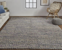 Feizy Berkeley 0821F Purple/Beige Area Rug