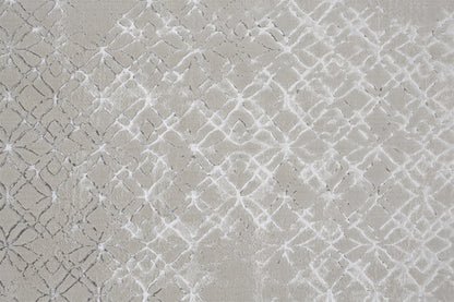 Feizy Micah 3047F Ivory/Silver Area Rug