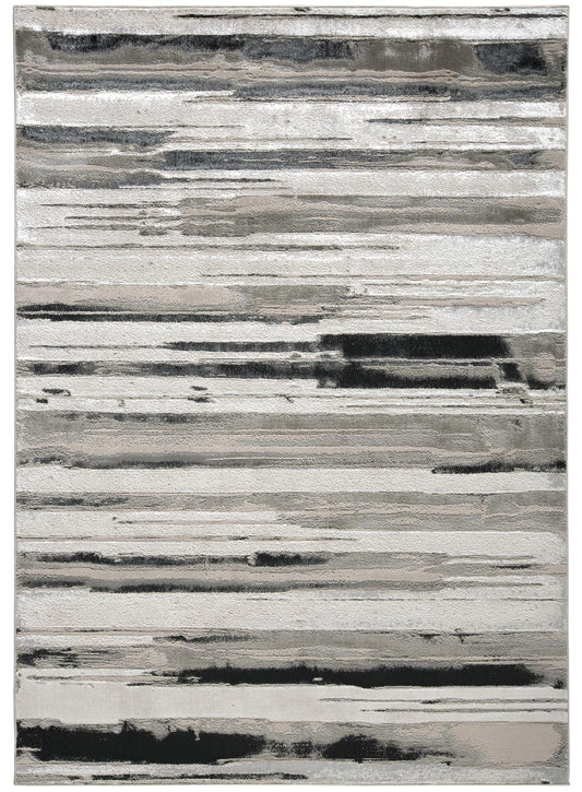 Feizy Micah 3049F Silver/Gray Area Rug