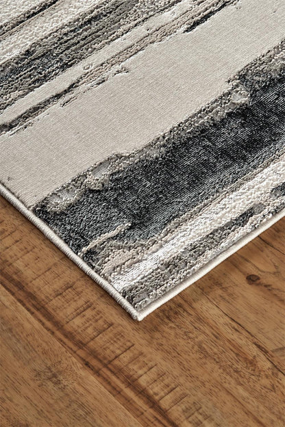 Feizy Micah 3049F Silver/Gray Area Rug