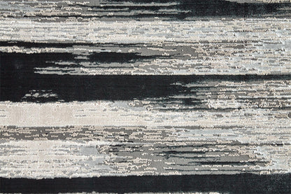 Feizy Micah 3338F Black/Silver Area Rug