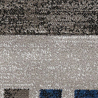 United Weavers Studio Percussion Denim Blue (710-00261) Geometric Area Rug