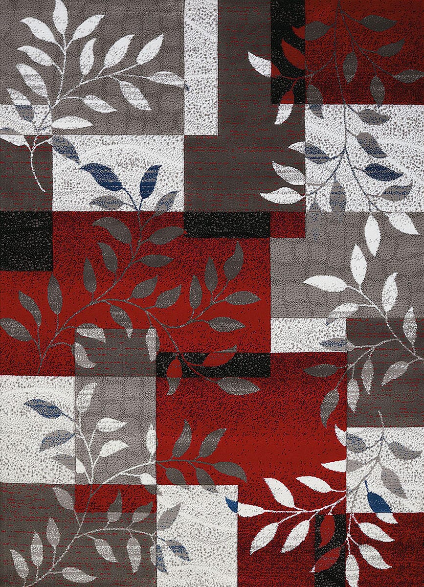 United Weavers Studio Sapphire Scarlet (710-00831) Floral / Country Area Rug