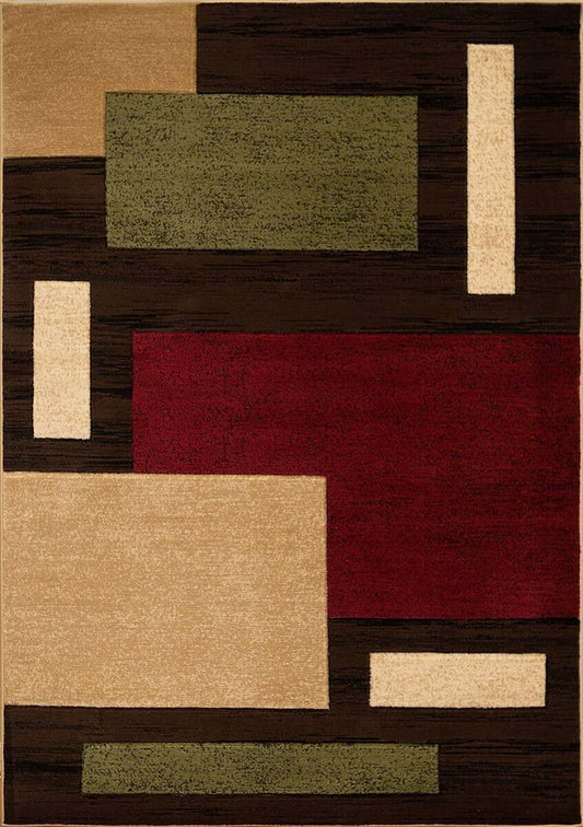 United Weavers Studio Chisel Multi (710-01275) Geometric Area Rug