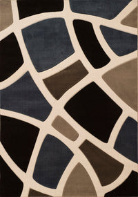 United Weavers Studio Courtyard Denim Blue (710-01561) Geometric Area Rug