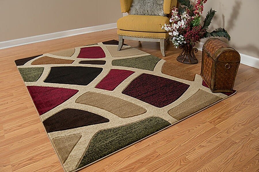 United Weavers Studio Courtyard Multi (710-01575) Geometric Area Rug