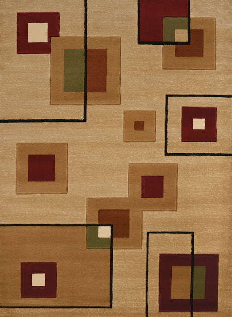 United Weavers Studio Cinder Burgundy (710-00934) Rug.