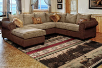 United Weavers Woodside Woodland Meadows Green (712-30545) Lodge Area Rug