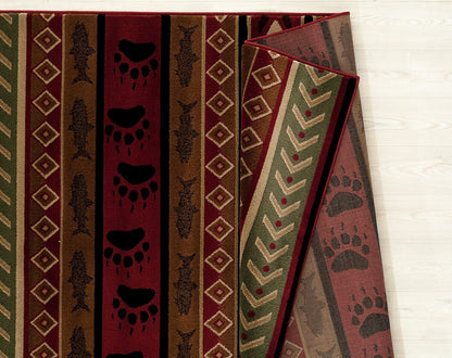 United Weavers Woodside Huntsman Trail Brown (712-30750) Southwestern Area Rug