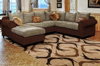 United Weavers Woodside Huntsman Trophy Beige (712-31026) Damask Area Rug