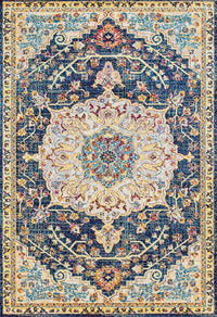 United Weavers Abigail Aviana Blue (713-20160) Vintage / Distressed Area Rug