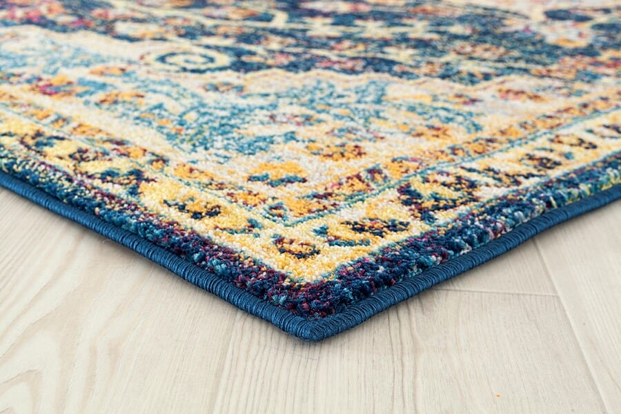 United Weavers Abigail Aviana Blue (713-20160) Vintage / Distressed Area Rug