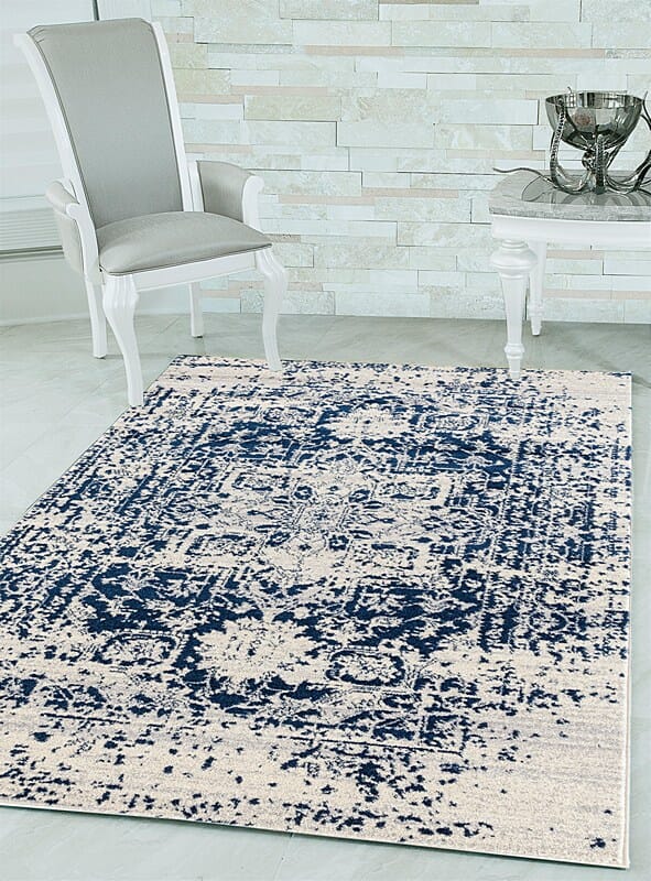 United Weavers Abigail Lileth Midnight Blue (713-20368) Vintage / Distressed Area Rug