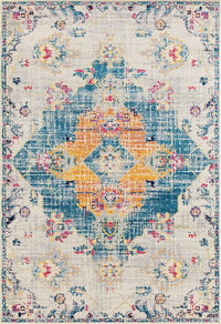 United Weavers Abigail Mireya Blue (713-20460) Vintage / Distressed Area Rug