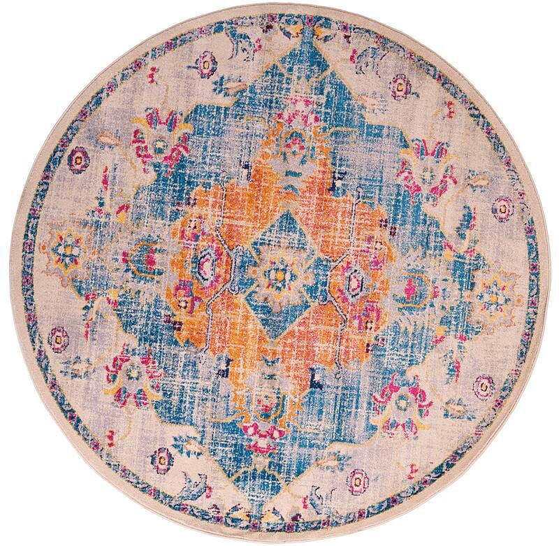 United Weavers Abigail Mireya Blue (713-20460) Vintage / Distressed Area Rug