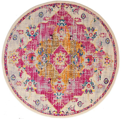 United Weavers Abigail Seraphina Magenta (713-20481) Vintage / Distressed Area Rug